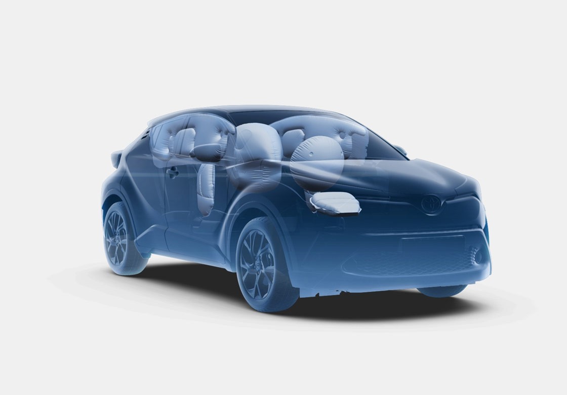 Toyota C-HR Poduszki powietrzne